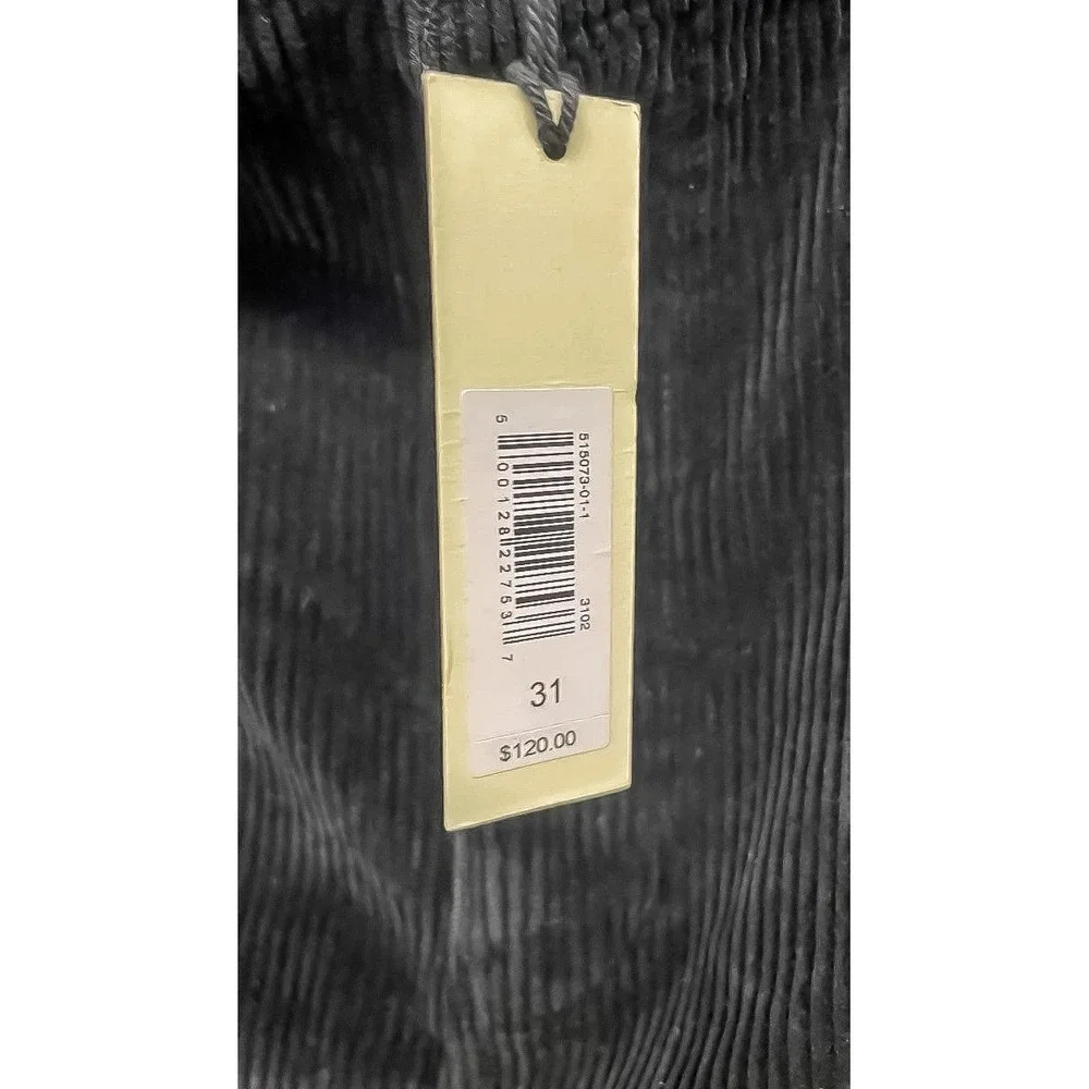 Banana Republic Mens High Rise Straight Fit Corduroy Pants‎ Gray 31 515073-01-1 - Picture 5 of 5